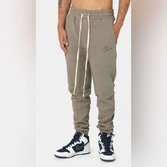 NWT Club Paradise Culture Kings Men’s Taupe Amalfi Sweatpants Joggers - Size 2XL - Picture 1 of 8
